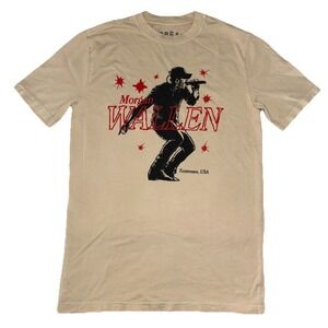 Morgan Wallen Baby Tee‎ Women's M Sand I'm The Problem Tour Merch NEW *spots